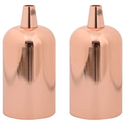 Portalampada 2 pz Oro Rosa E27 CFW7088934