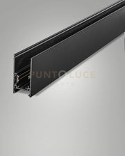 BINARIO 48V NERO H5,4 L100CM CON TAPPI IP20