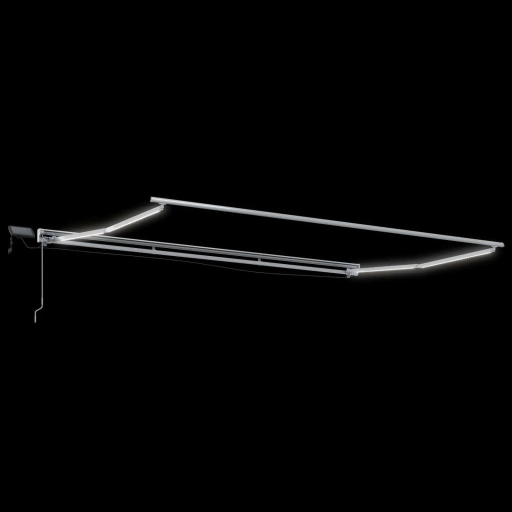 Cornice per Tenda Manuale con LED 4 × 3 m 3420618
