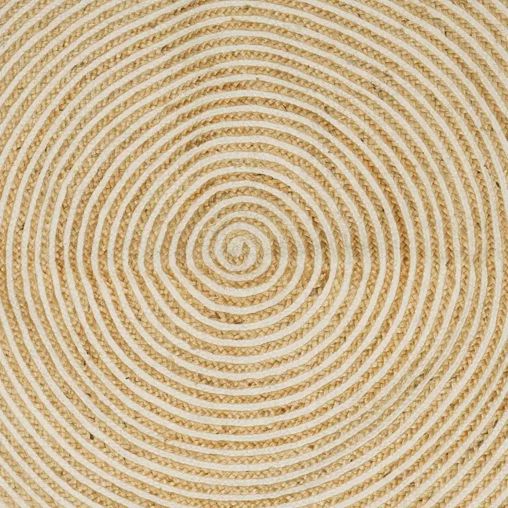 Tappeti per area Bianco 120 x 120 cm Juta 42010720