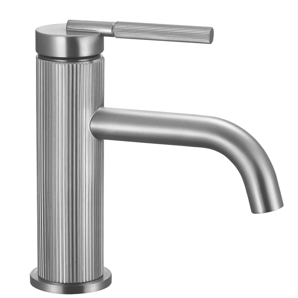 Rubinetto Da Lavabo Rea Argon Brush Nickel Low