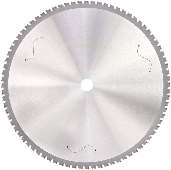 Lama circolare per sega 355 mm - Lame veloci - 80 denti - Disco abrasivo metallico - Angolo di taglio frontale negativo - Spessore 2,6 mm - Lama per sega