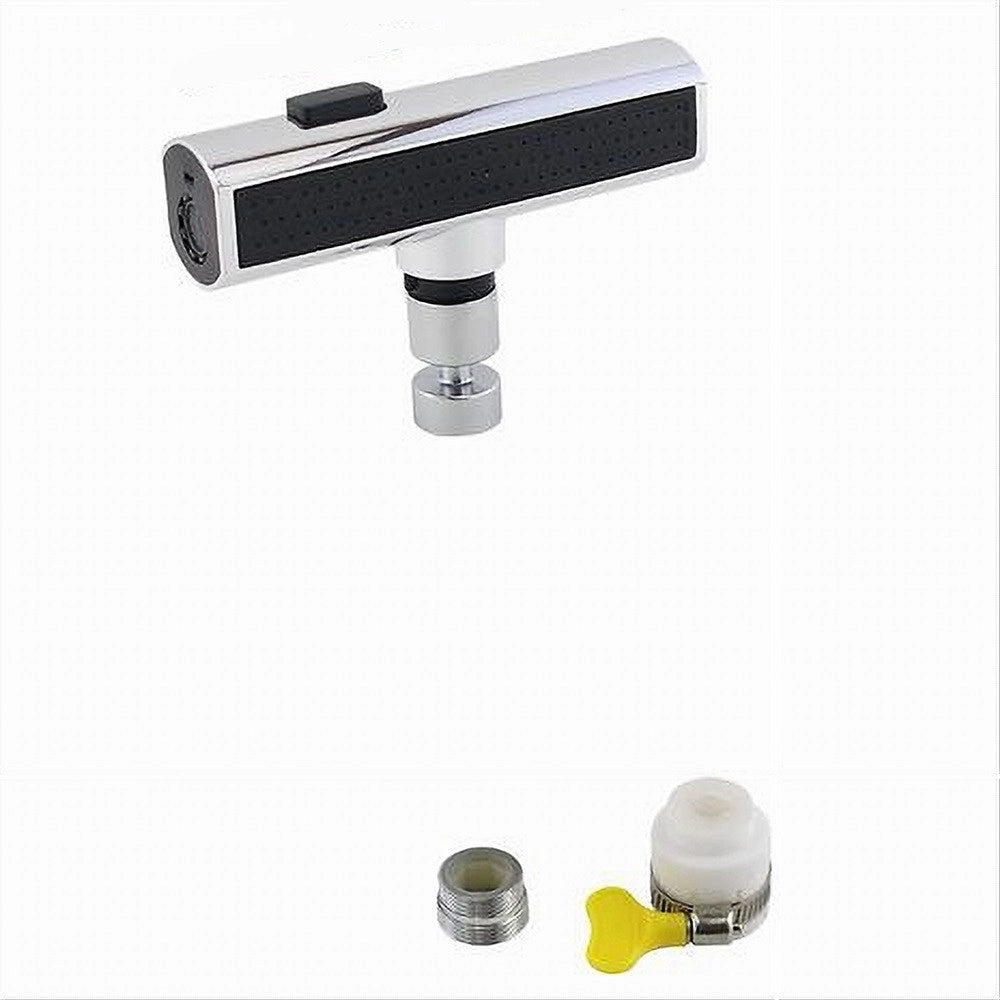 Trade Shop - Aeratore Per Rubinetto A Cascata Girevole Multifunzione Miscelatore Cucina 87522 -