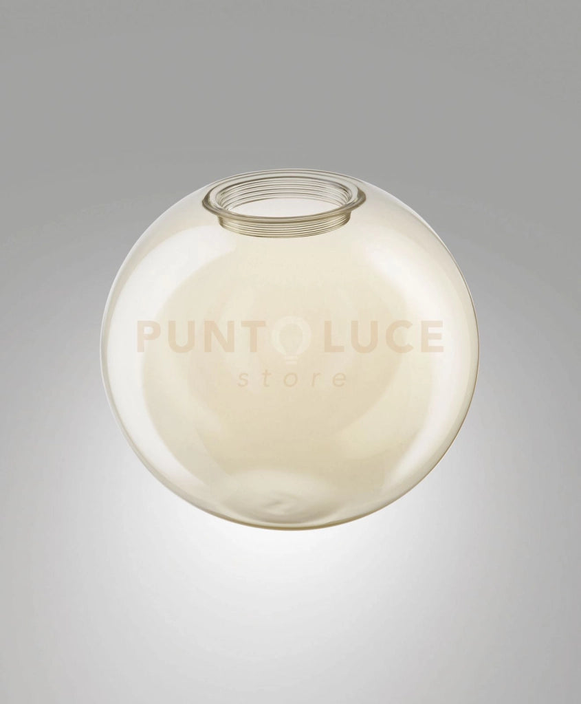3805-55-365 DIFFUSORE IN VETRO SFERA COGNAC D.25CM PER KIT LUCI 14W