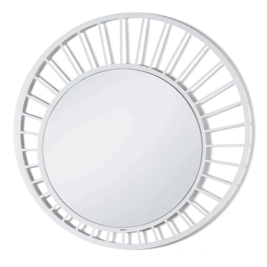 Specchio moderno da parete Ray Bianco marmo