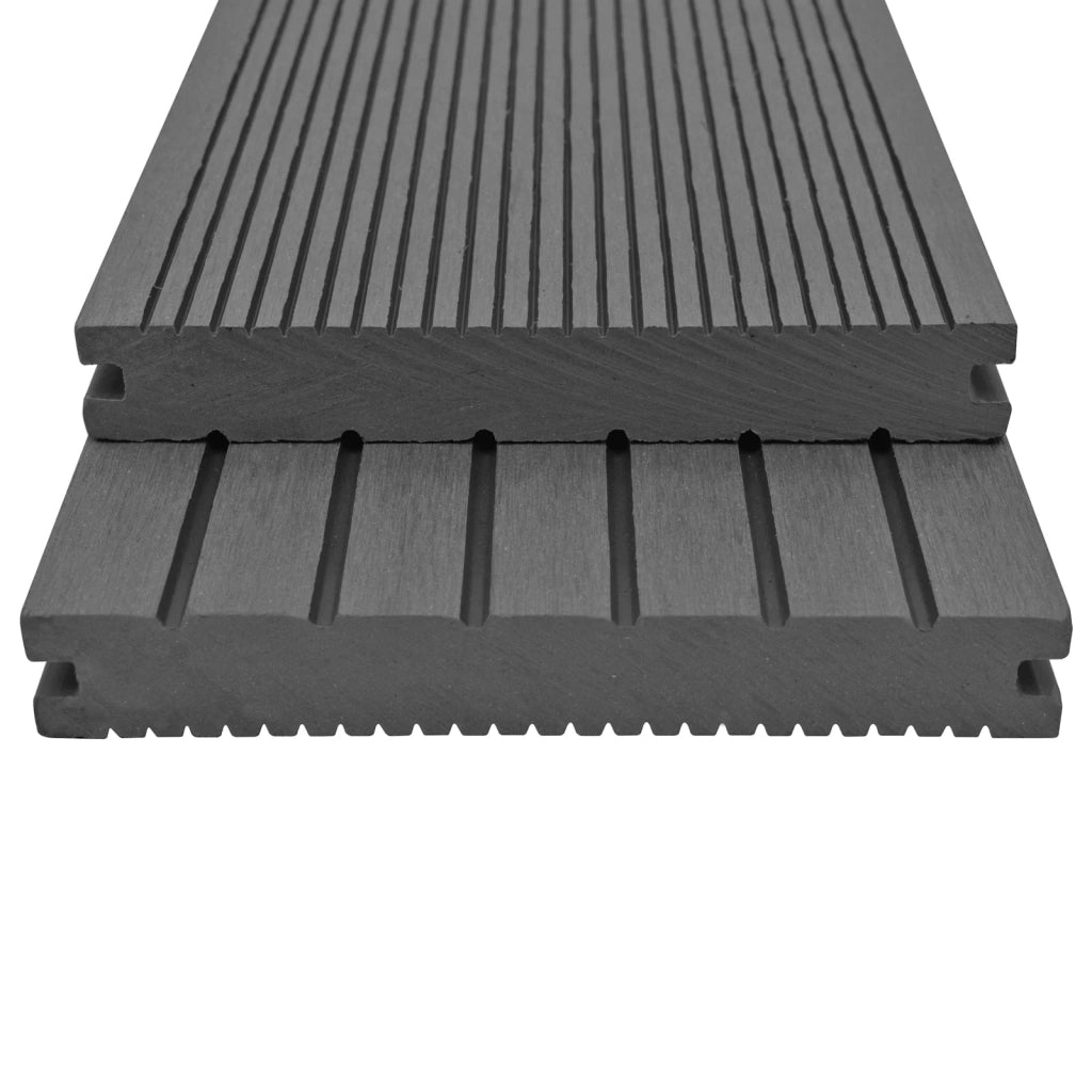 Pavimento da Deck 4 pcs Grigio WPC 42046652