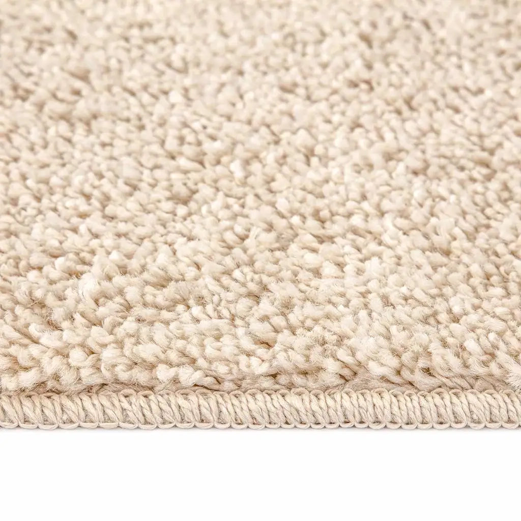 Tappeto del soggiorno | Tappeto Shaggy Antiscivolo Crema 200 x 200 cm PP
