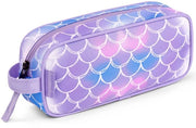 Etui per bambini con tema Choco Mocha, colore blu scuro-violaceo