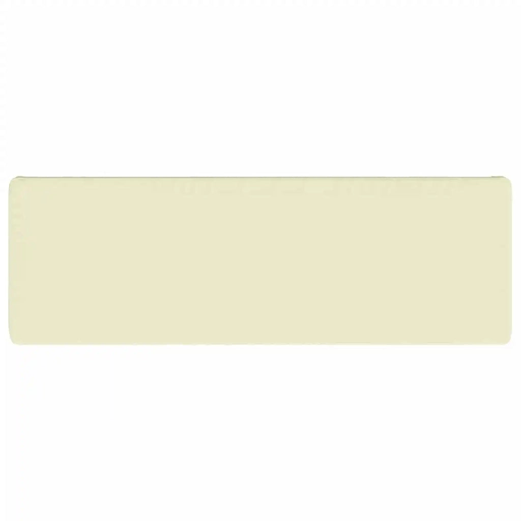 Cuscino per Panchina a 1 Pezzo VUGHT 100% Poliestere Crema 952014