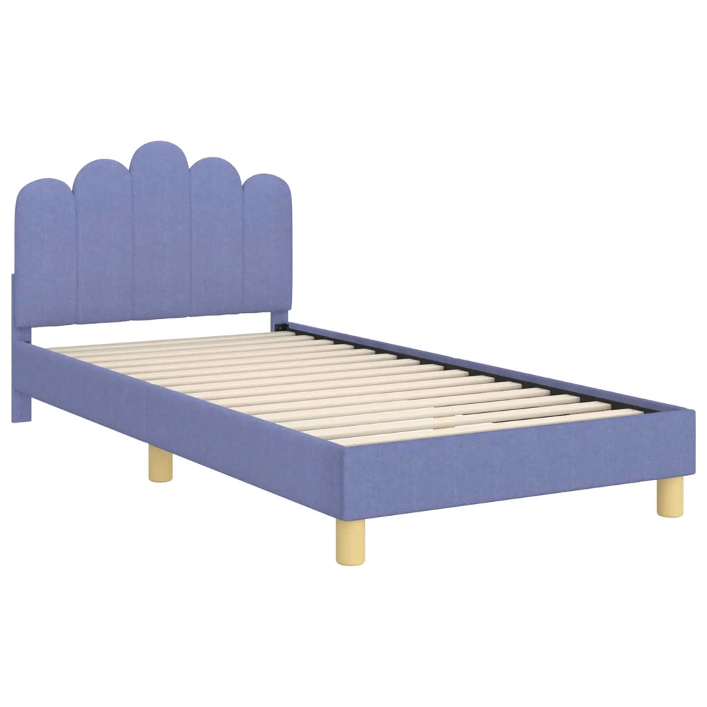 Struttura letto bambini con testata-Giroletto per bambini Blu jeans 80 x 200 cm 915072