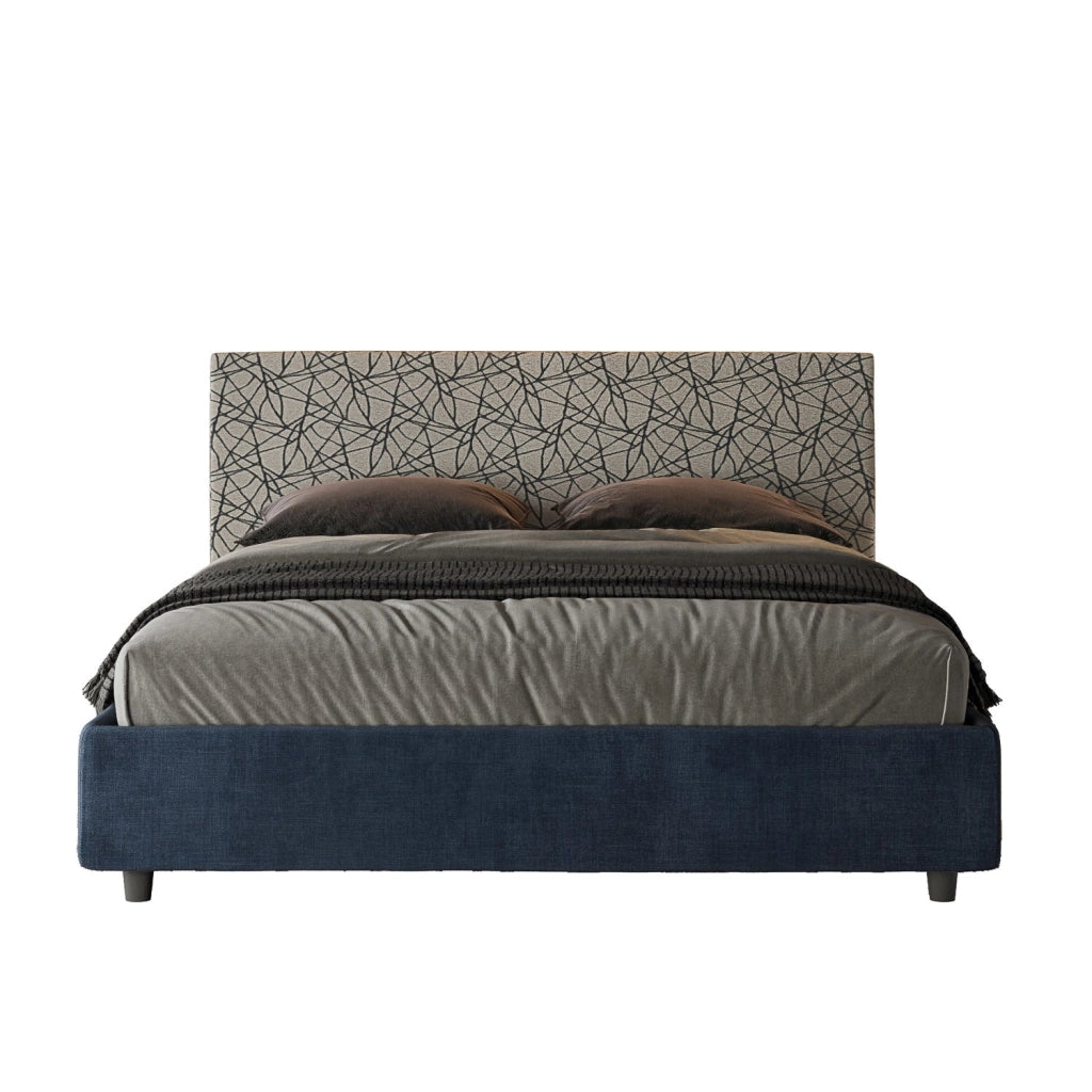 Letto Matrimoniale 160x200 cm con Rete e Contenitore Arla Norris 20 Era 9