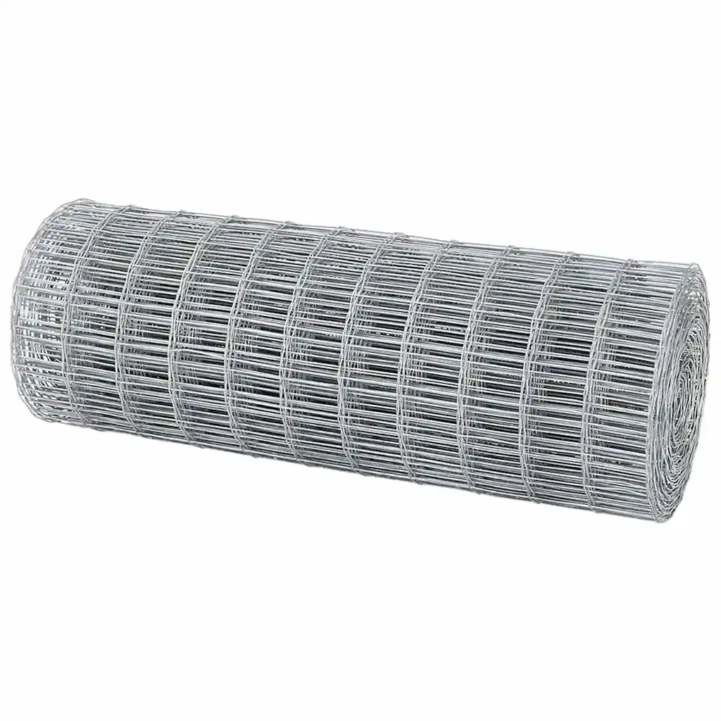 Recinzione da Giardino | Recinzione Euro 0,8 x 25 m Ferro rivestito in PVC