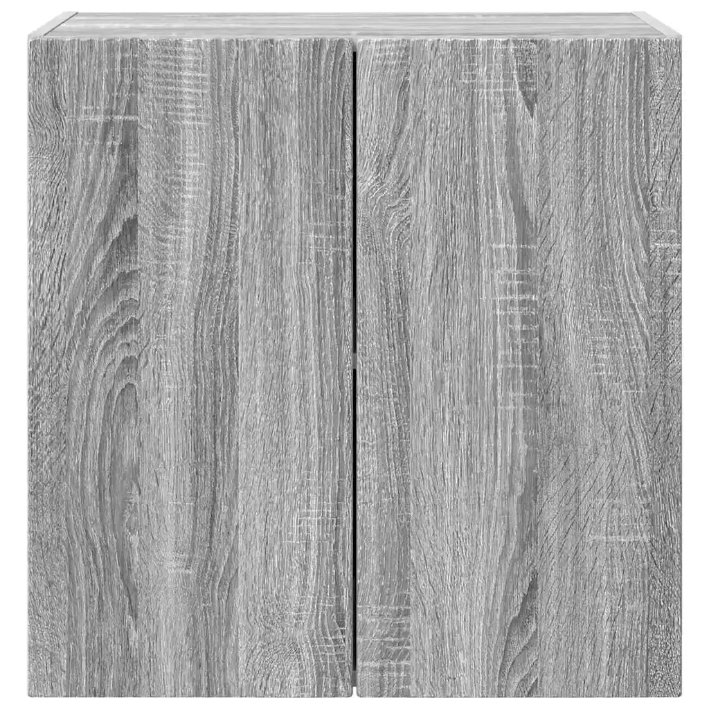 Mobile TV da parete Grigio Sonoma 59,5 x 31 x 60 cm 892355