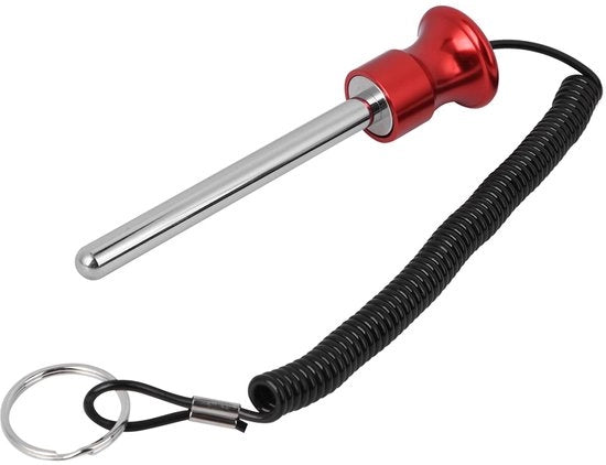Penne di peso magnetico per allenamento di forza - Snelontgrendelingspen - Rood - Resistenza di trazione - Lega di alluminio - Adatto per fitness - Colore...