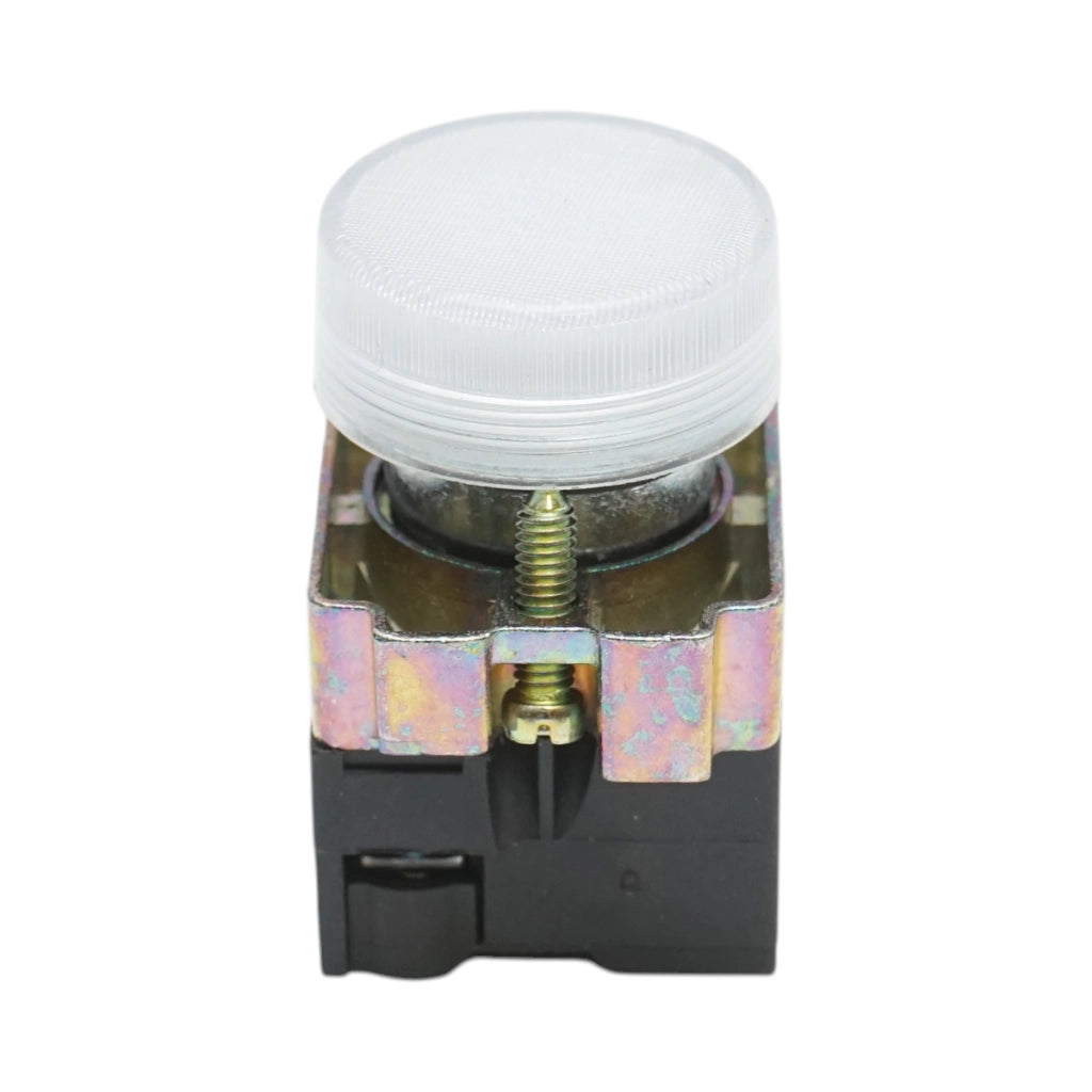 Pulsante indicatore LED bianco 24V LAY5 Breckner Germany