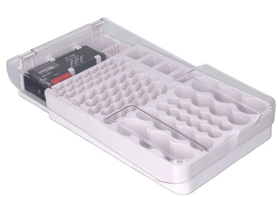Borsa di Stoccaggio Batteria Transparente con Testa di Capacità