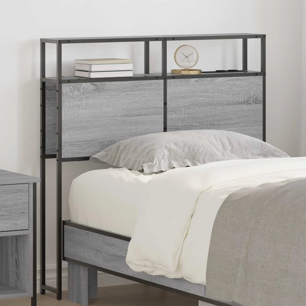 Testiera | Testata contenitore Grigio sonoma Legno multistrato