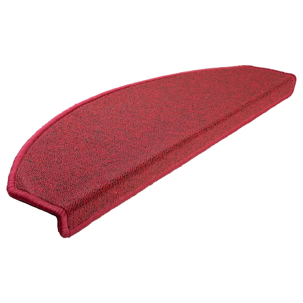 Tappetini per scale 20 pz 65x24x4 cm Rossi Semicircolari Grandi 3365794