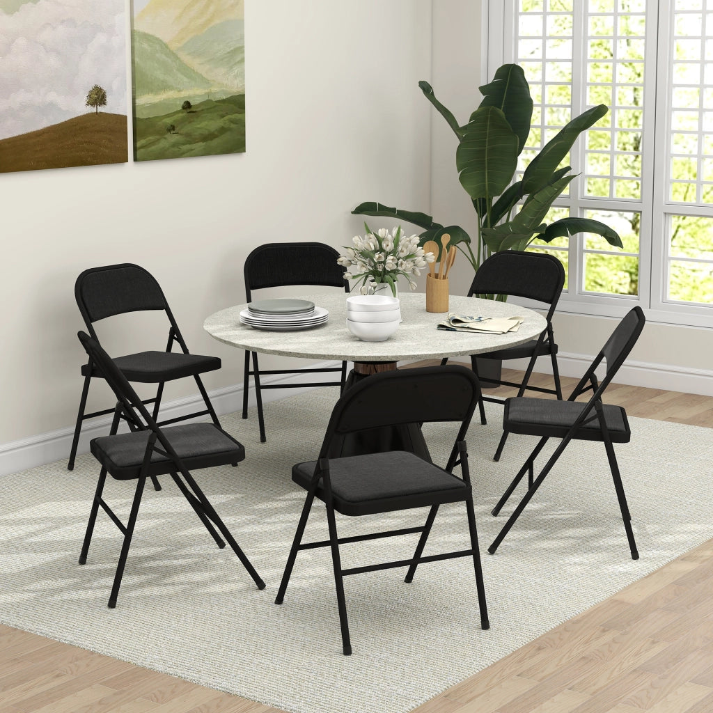 Sedia Pieghevole ¨C Minimal ¨C Nero 45x46x78 cm