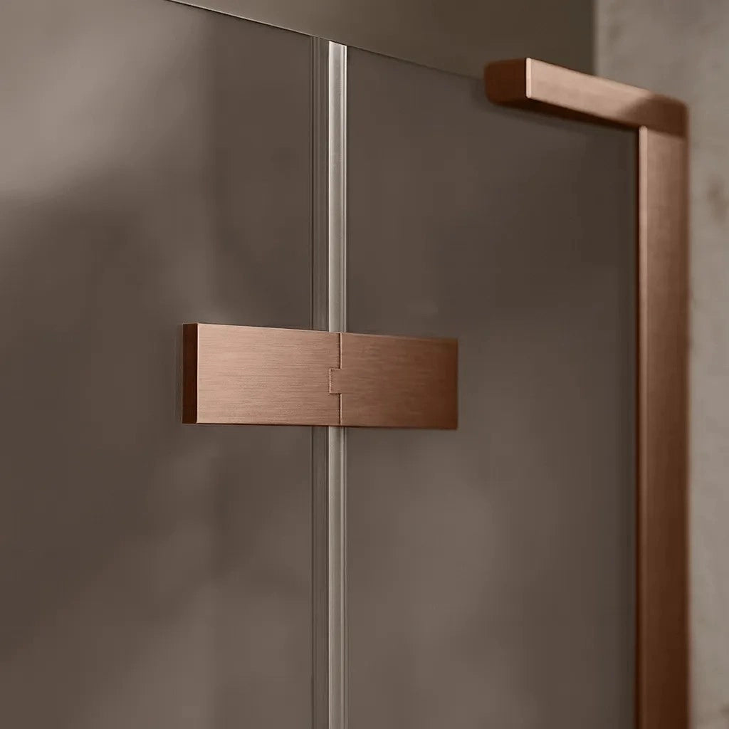 Cabina Doccia Rea Hugo Copper Brush 80x80