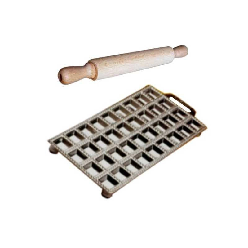Stampo Ravioli Classici 48 con Rullo Ottinetti