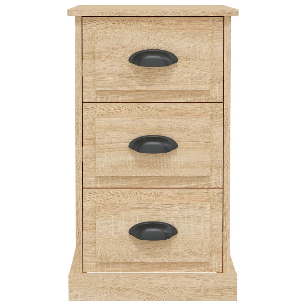 Comodino | Armadio da Notte | Mobiletto da notte Rovere Sonoma 39x39x67 cm in Legno Multistrato