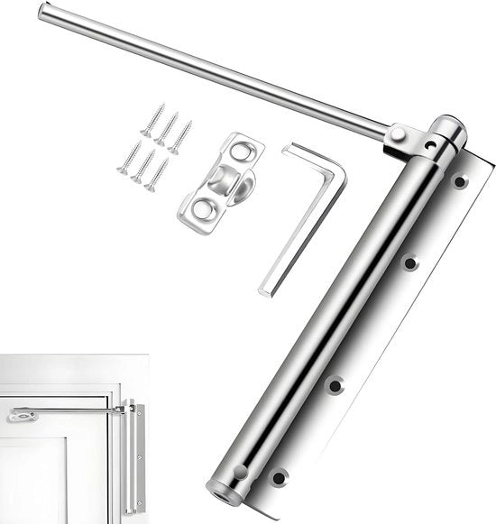 Drizza automatica per porte - Alta qualità alluminio - Installazione facile - 1 pezzo