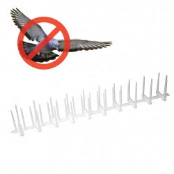 DISSUASORE PER VOLATILI 40 SPILLI  cm. 50 100 PEZZI