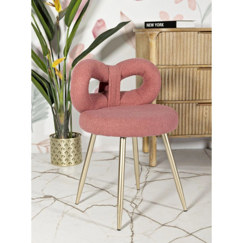 Sedia Mini Ilary Rosa cm ø 40x67 (altezza Seduta cm 46)