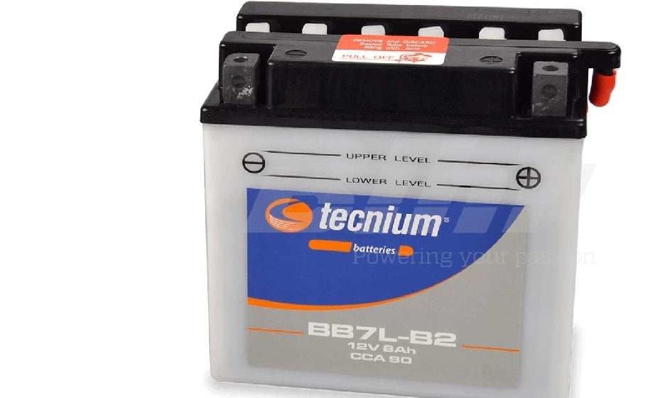 BATTERIA TECNIUM BB7LB2 12V 8Ah COMPATIBILE CON YB7L-B2