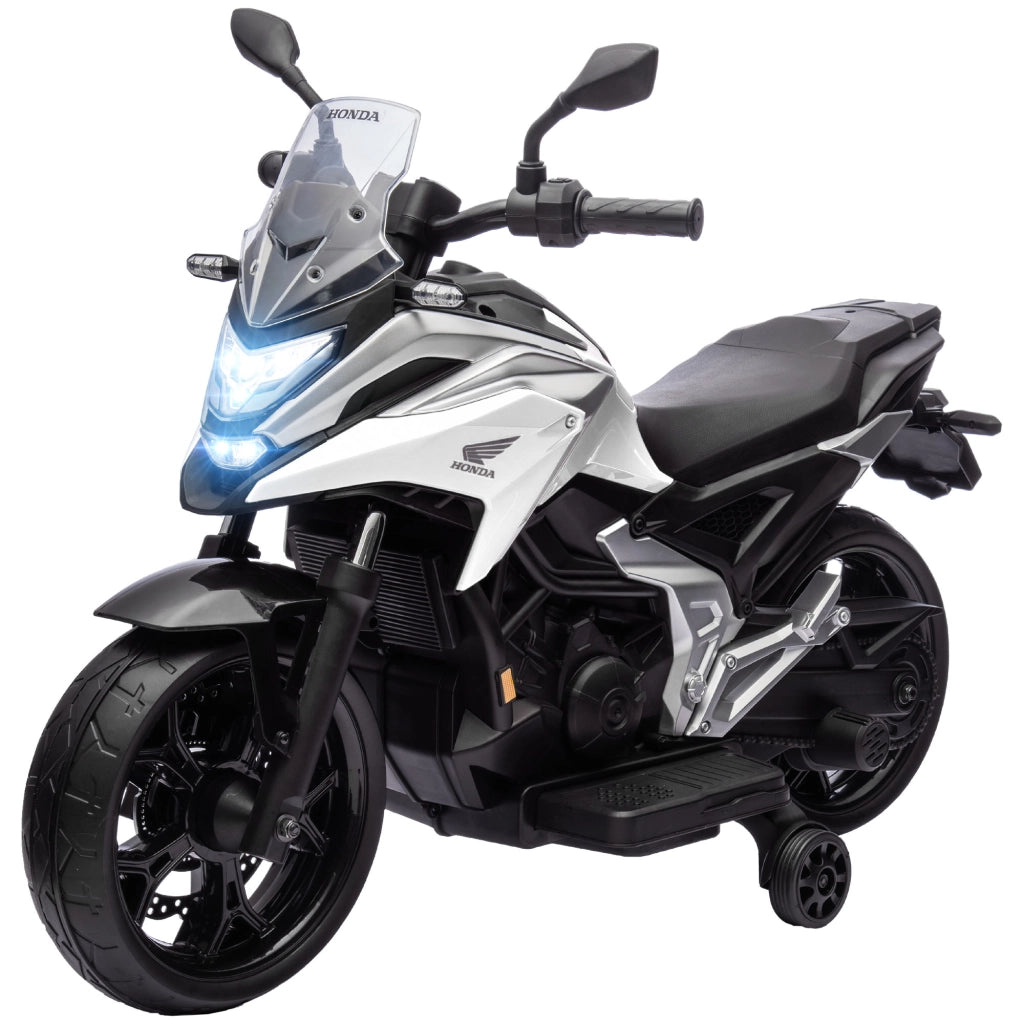 Moto elettrica per bambini ¨C zephmum ¨C bianco