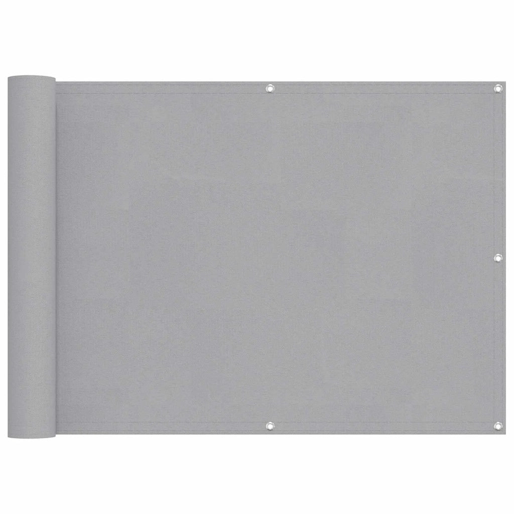 Schermo da balcone Grigio chiaro 75 x 200 cm 42030542