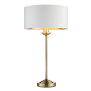 Lampada da tavolo classica ottone anticato E14 Endon