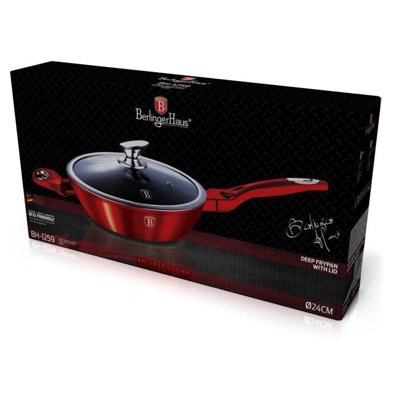 Berlinger Haus BH-1260 Padella in granito da 28 cm con manico Soft Touch
