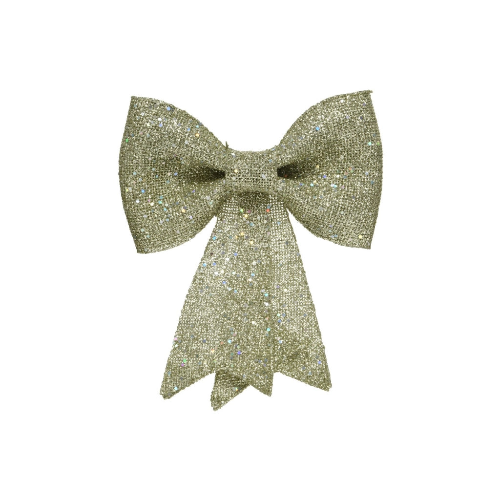 Fiocco Plt c/glitter oro ch. 7x31x40cm