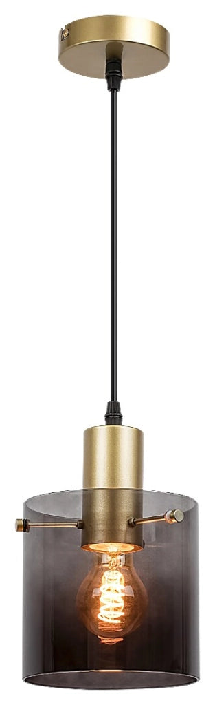 Lampada sospensione moderna Rabalux Donati oro E27 Ø15