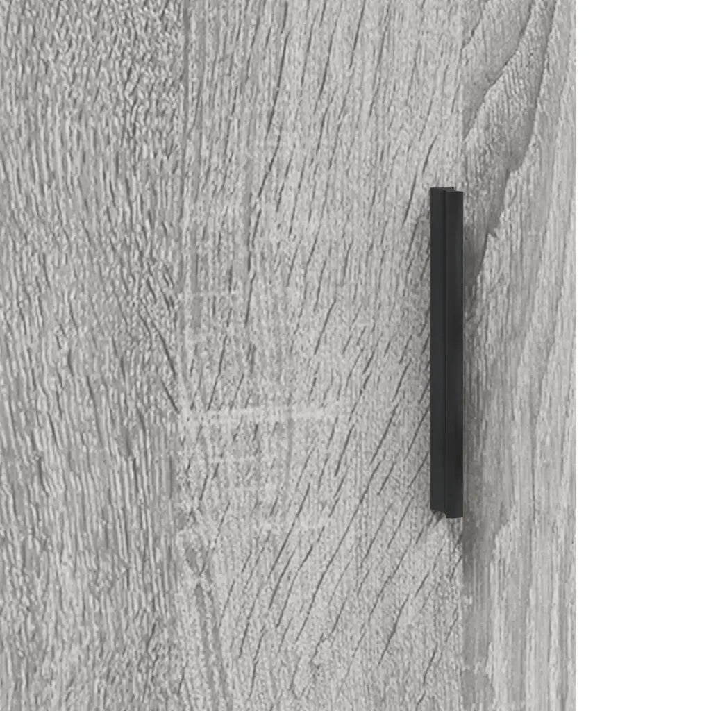 Credenza Grigio Sonoma 69,5x34x90 cm in Legno Multistrato 828002