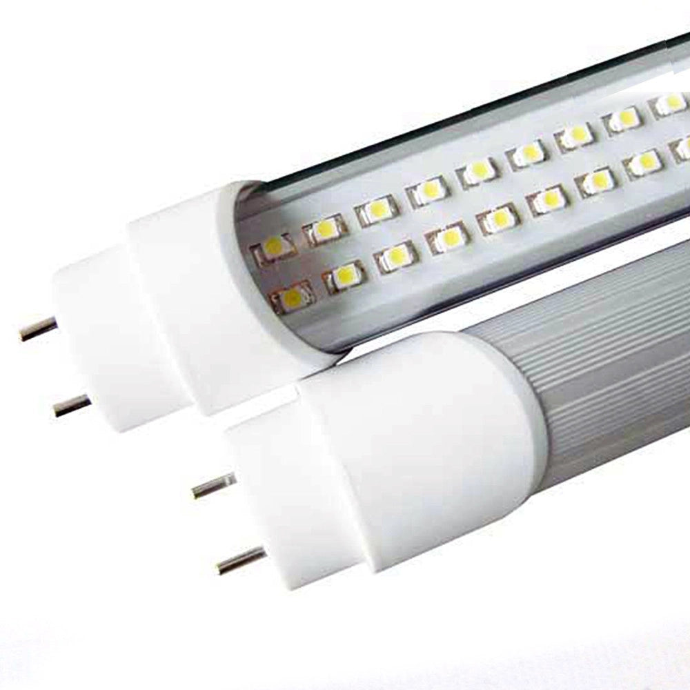 Trade Shop - Tubo Neon A Led T8 60cm  90cm 120cm 150cm 6000k 3000k Luce Fredda Calda Neutra - -bianco Freddo  Copertura Trasparente 90 Cm   -