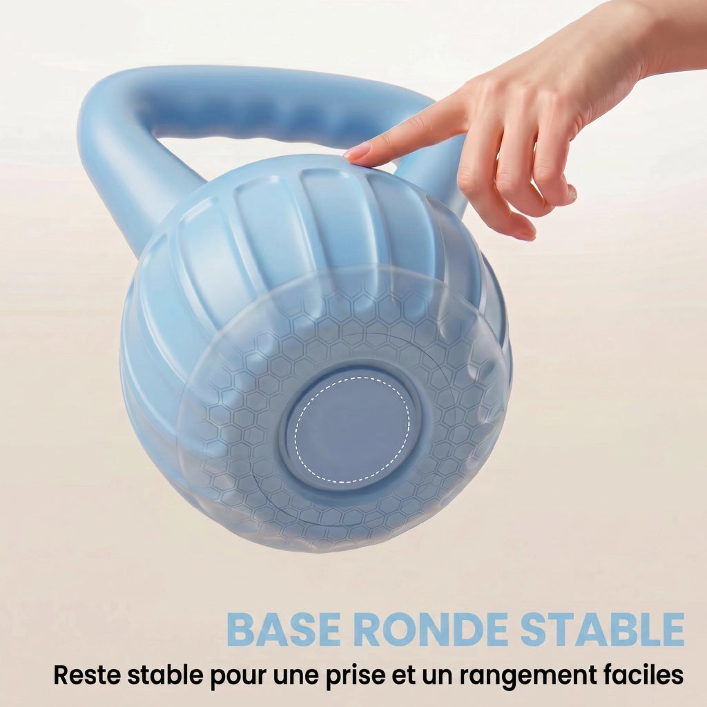 Kettlebell 10 kg ¨C Xylo ¨C Maniglia Antiscivolo, Blu