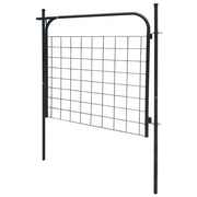 Cancello per Recinzione da Giardino 100x100 cm Antracite 142293