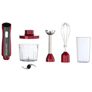Russell Hobbs 27140-56 frullatore 1 L Frullatore portatile 500 W Nero, Rosso, Trasparente