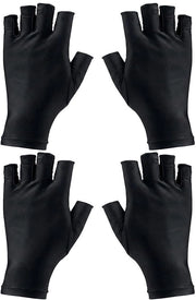Manicure UV - Protezione per le mani senza dita, 2 paia