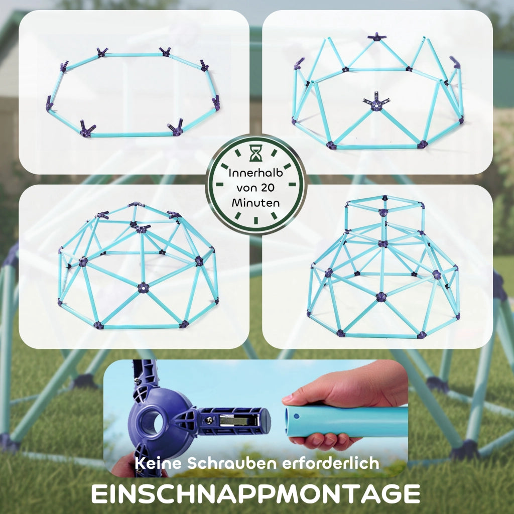 Dome per arrampicata per bambini ¨C Minimal ¨C Blu, plastica, ?182.5cm