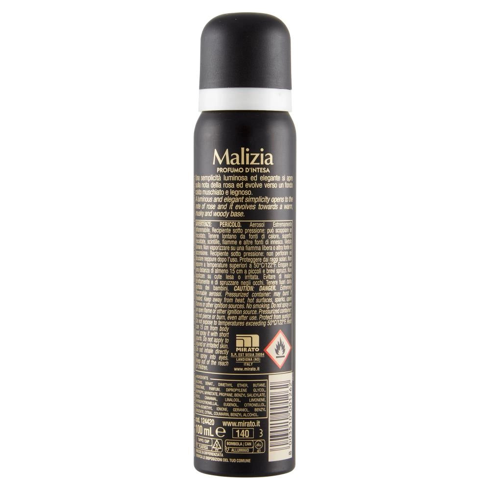 MALIZIA DEODORANTE SPRAY DONNA 100 ML TOUJOURS
