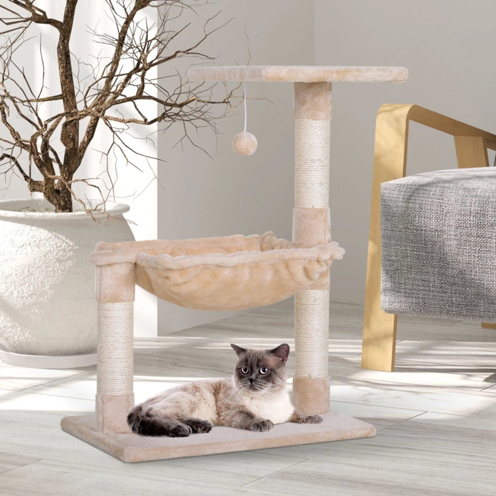 Albero per gatti 3 griffatoi ¨C Minimal ¨C 50x36x70 cm