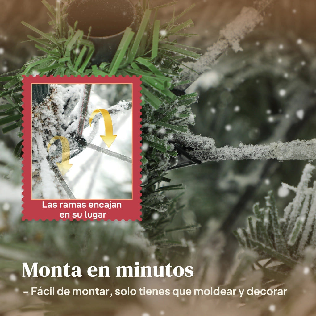 Albero di Natale Nevado ¨C Zephmum ¨C 150 cm 828 Ramit Base Pieghevole