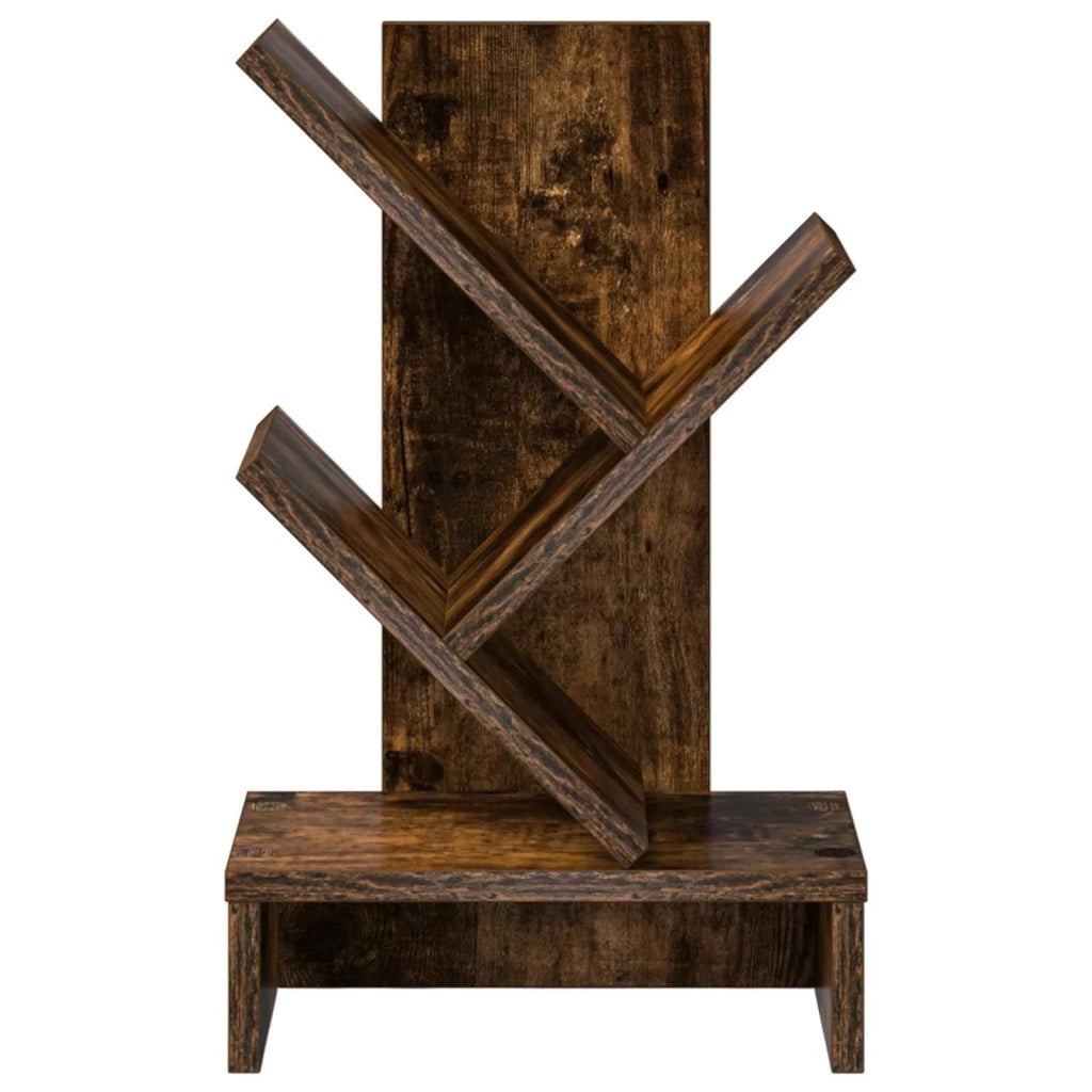 Scaffale per Libri a Forma di Albero 3 Strati 30 x 18 x 48 cm 8012360