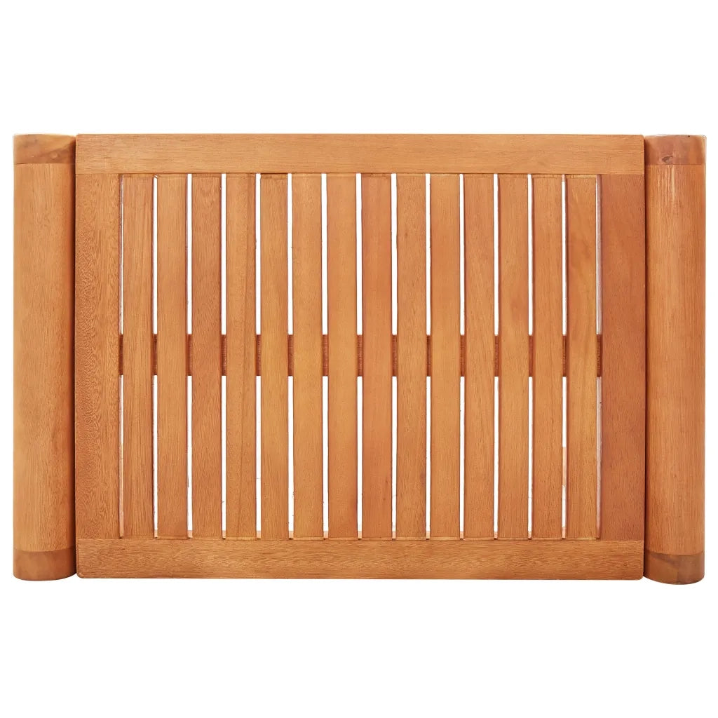 Panca da Giardino 64 cm in Legno Massello di Eucalipto 47289
