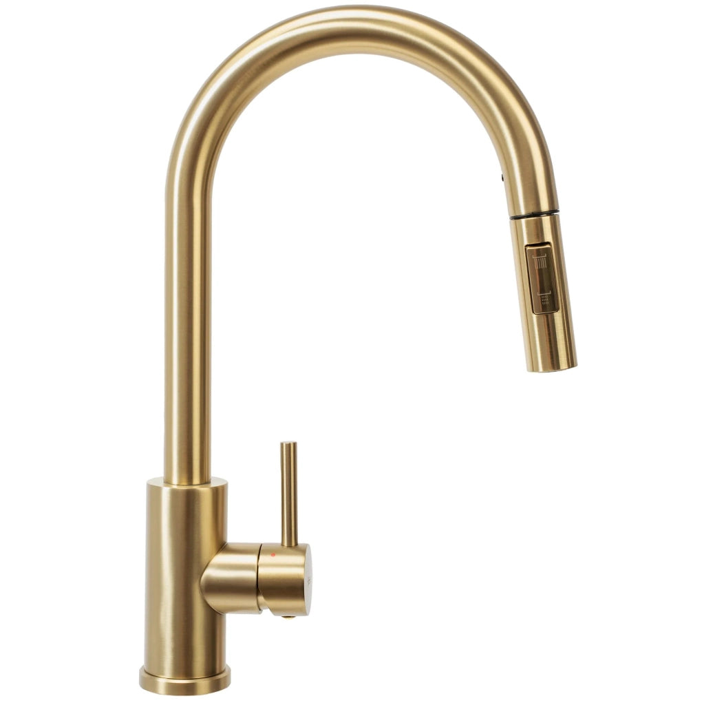 Rubinetto Da Cucina Rea Fresh Brush Gold