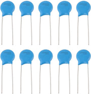 Varistore metallico a 2 pin per inserimento diretto, 10 pezzi, 275VAC per apparecchiature elettriche